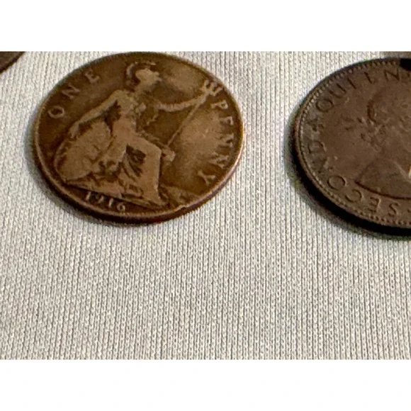 Vintage International Currency Lot  Israel Banknotes 1916 Penny 1962 Stamp - Picture 9 of 16